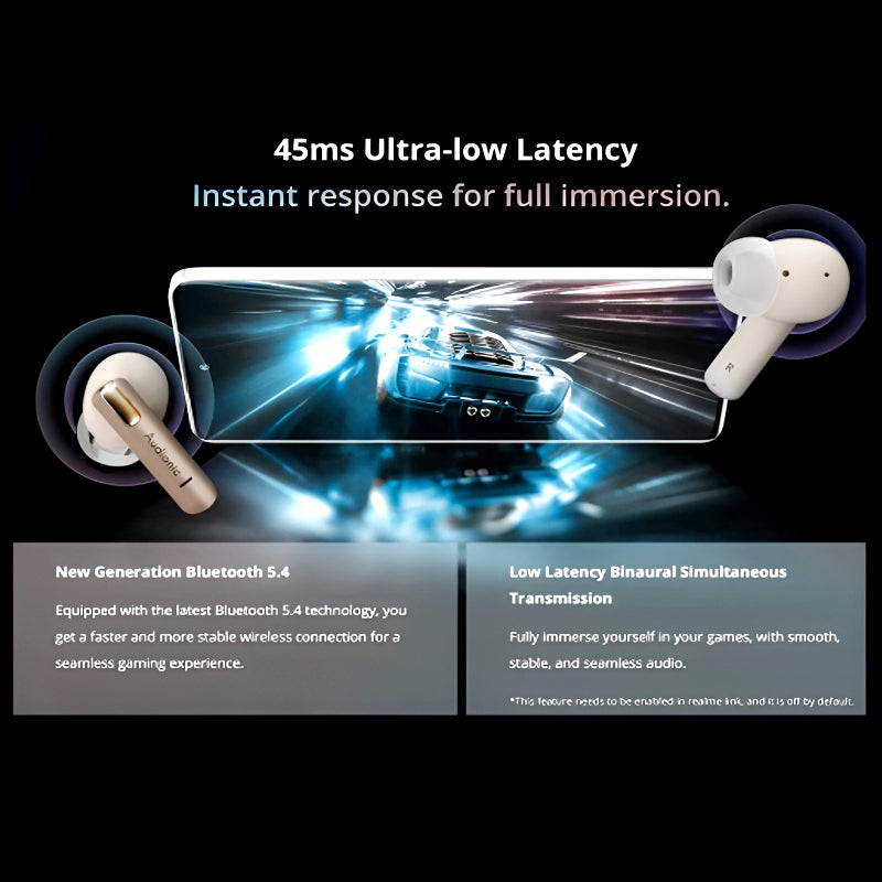 Audionic Trance Airbud 810 – Smart Touch Display | ANC | Quad Mic | 20 Hours Playtime
Enjoy next-level wireless audio with Audionic Trance Airbud 810