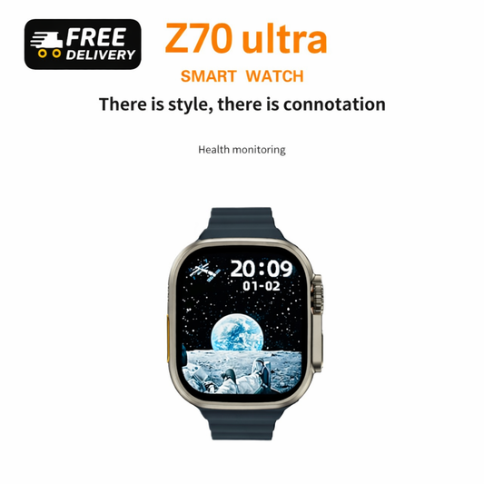 ⌚ Z70 Ultra 2.01″ Big Infinite Display Smart Watch – Bluetooth Calling & All-Round Fitness Tracking