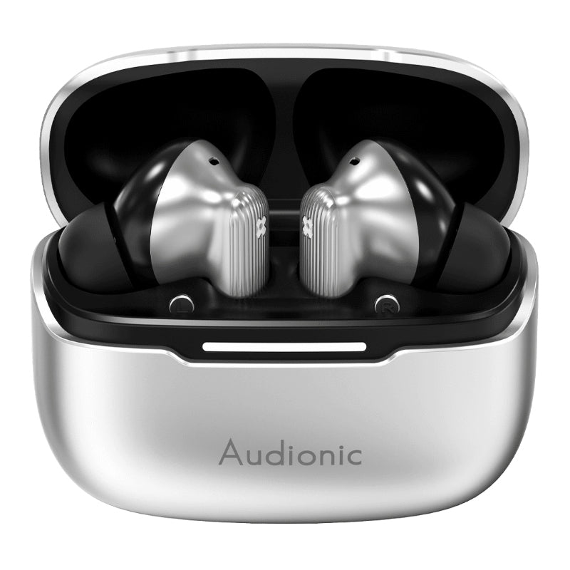 🎧Audionic Trance Airbud 850 – Hexa Mic ANC Wireless Earbuds – 50H Playtime, 45ms Low Latency, 3D Spatial Audio, IPX5 Water Resistant and BT 5.4 TWS Earphones