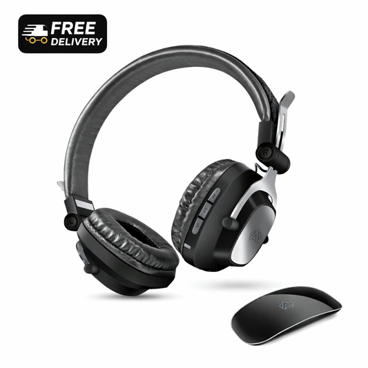 Audionic B26 BlueBeats Over-Ear Wireless Headphones – HD Sound | Comfortable Fit