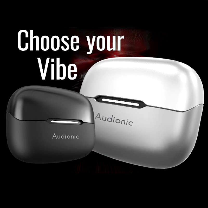 🎧Audionic Trance Airbud 850 – Hexa Mic ANC Wireless Earbuds – 50H Playtime, 45ms Low Latency, 3D Spatial Audio, IPX5 Water Resistant and BT 5.4 TWS Earphones