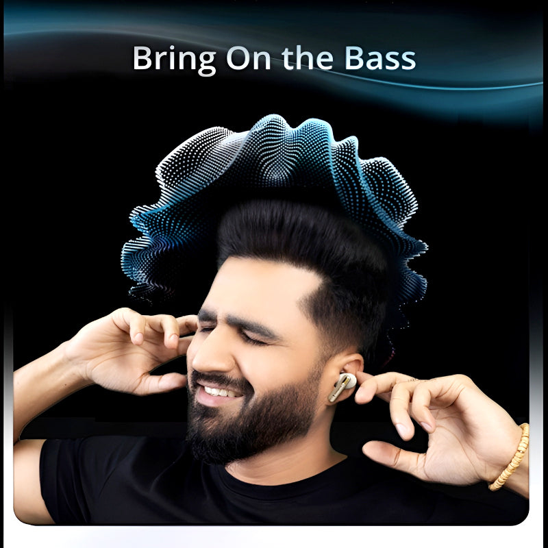 Audionic Trance Airbud 810 – Smart Touch Display | ANC | Quad Mic | 20 Hours Playtime
Enjoy next-level wireless audio with Audionic Trance Airbud 810